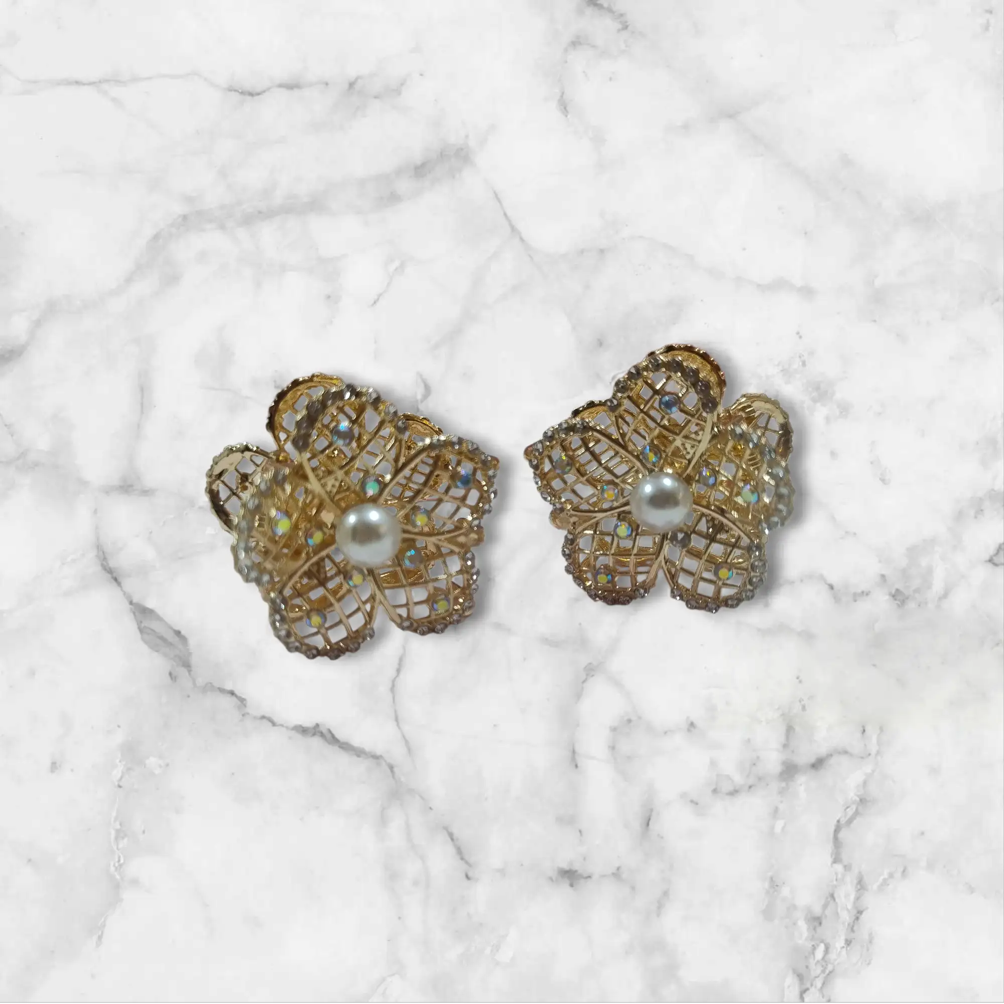 Hebilla Mariposa Dorada